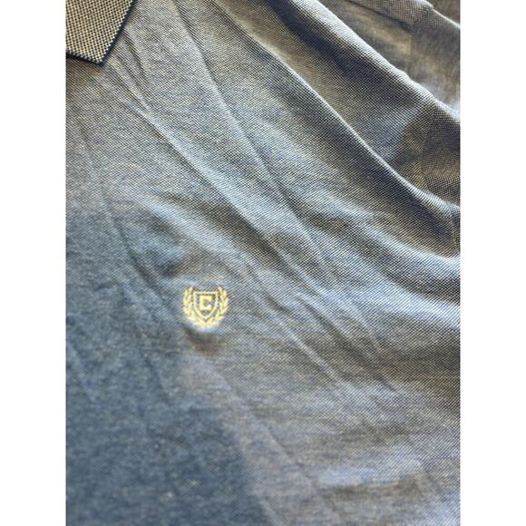 Men's Chaps Size 4XB 4TG Baby Blue Polo Short Sleeve Shirt - Picture 2 of 6